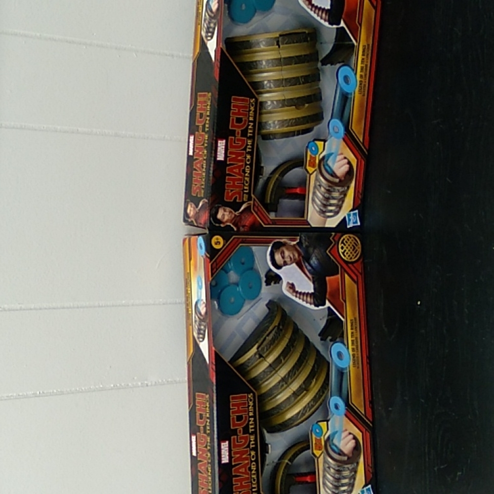 NIB 2 MARVEL SHANG-CHI LEGEND OF THE TEN RINGS BLASTER